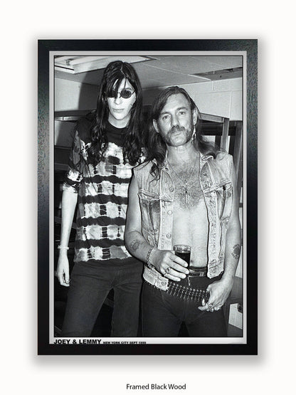 Joey & Lemmy - New York - 1999 - Poster