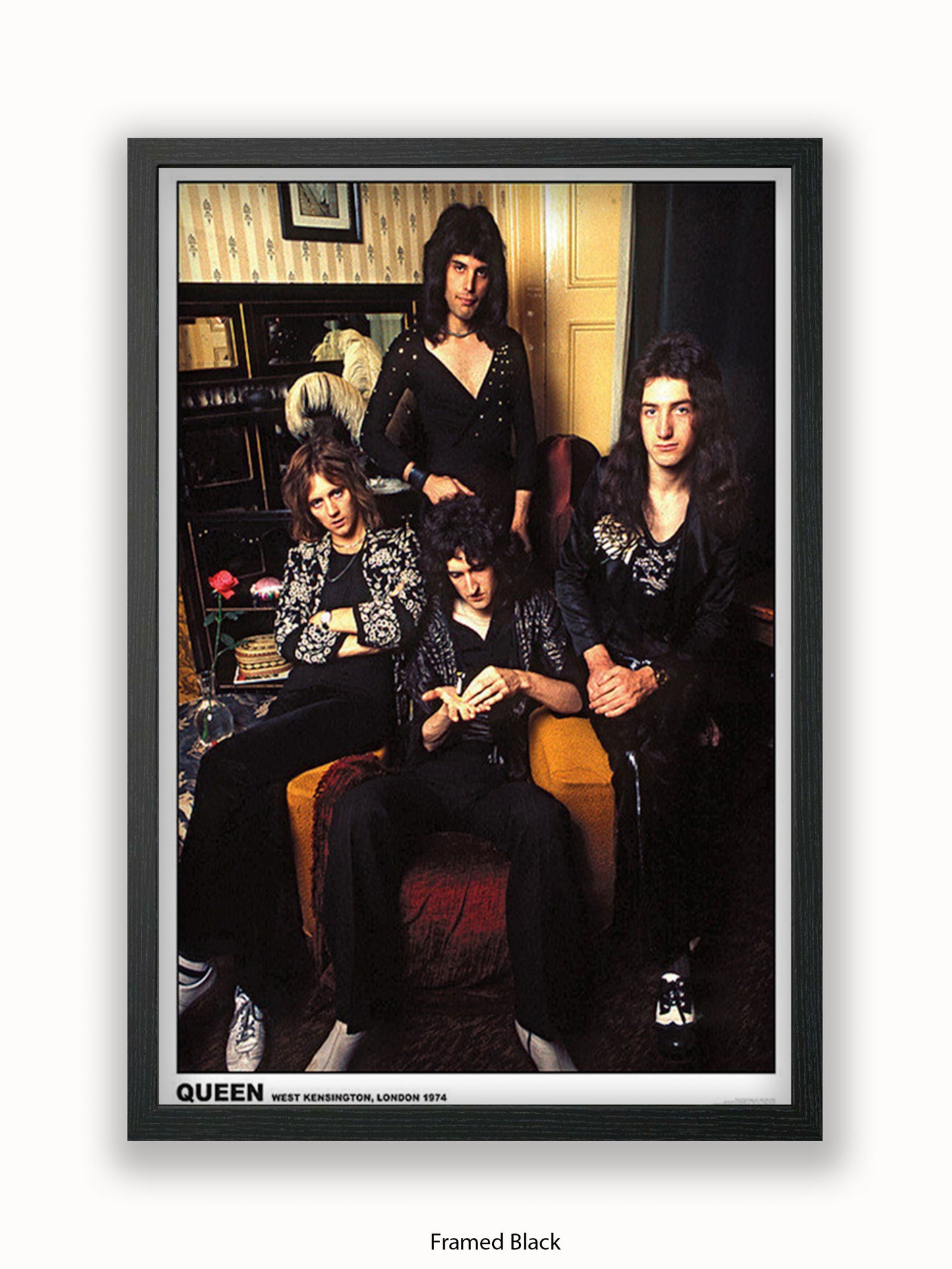 Queen - West Kensington - London 1974 Poster