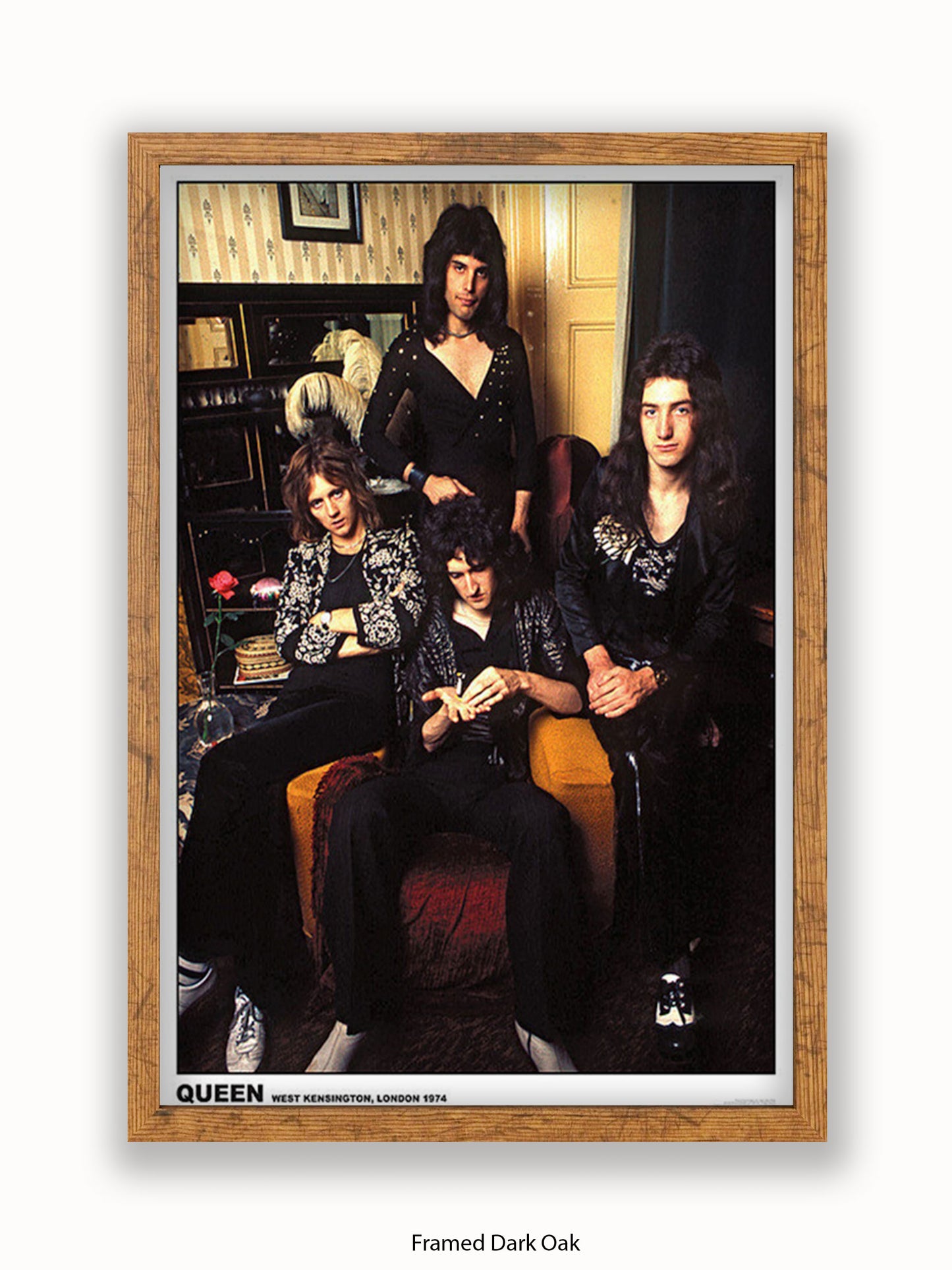 Queen - West Kensington - London 1974 Poster