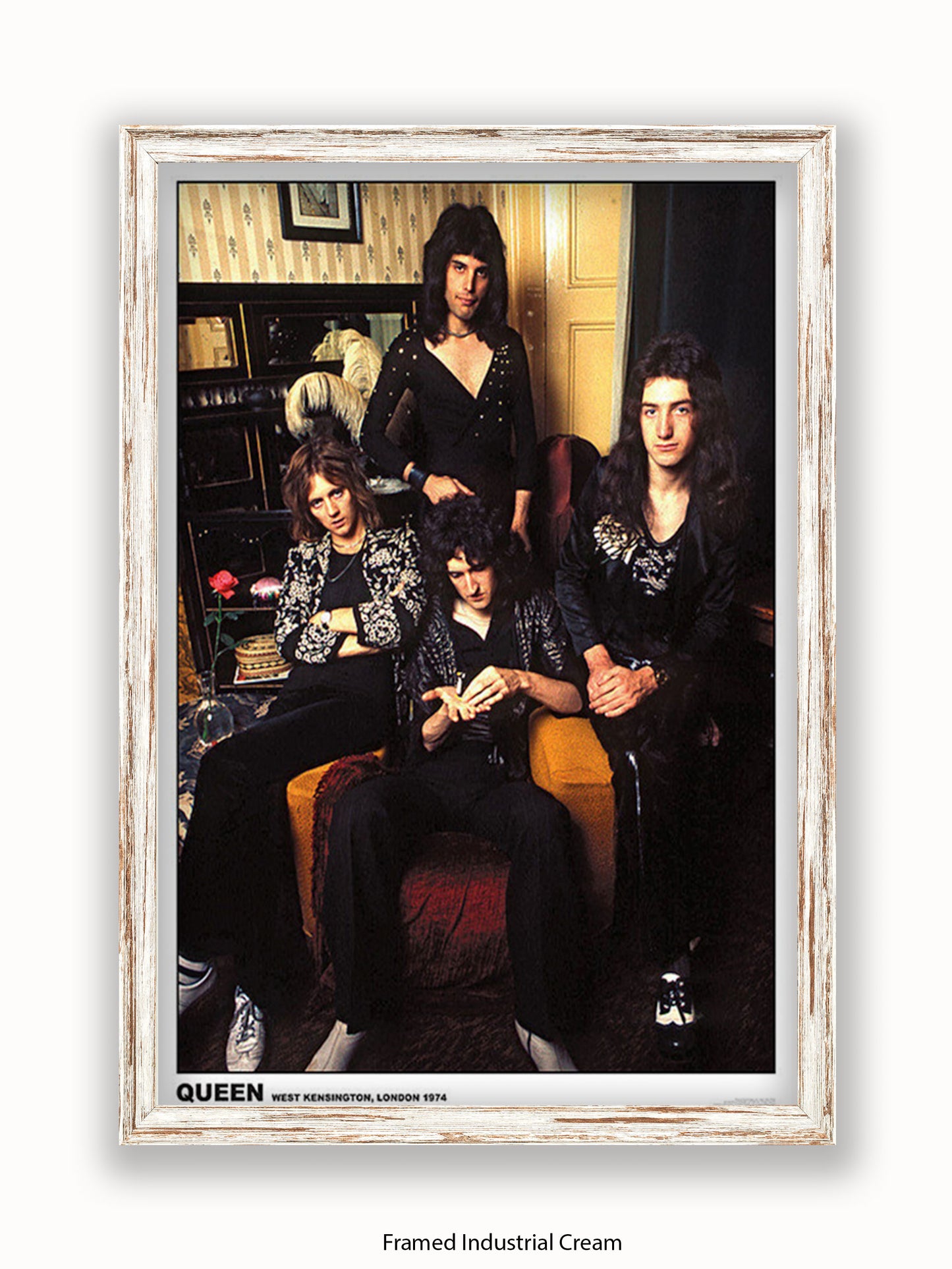 Queen - West Kensington - London 1974 Poster