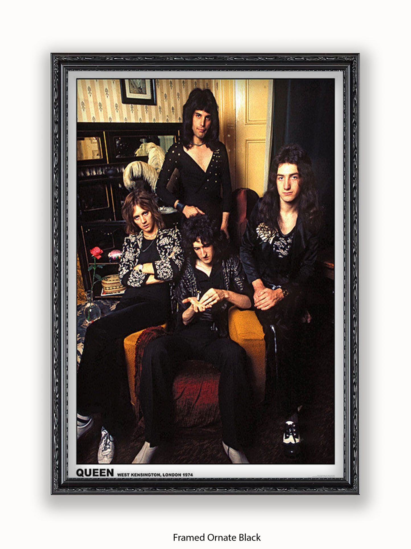 Queen - West Kensington - London 1974 Poster