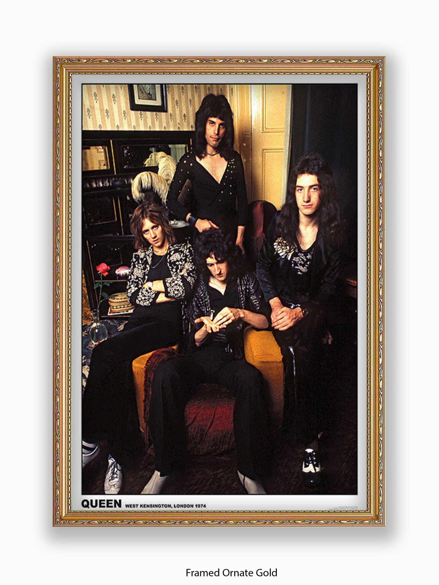 Queen - West Kensington - London 1974 Poster