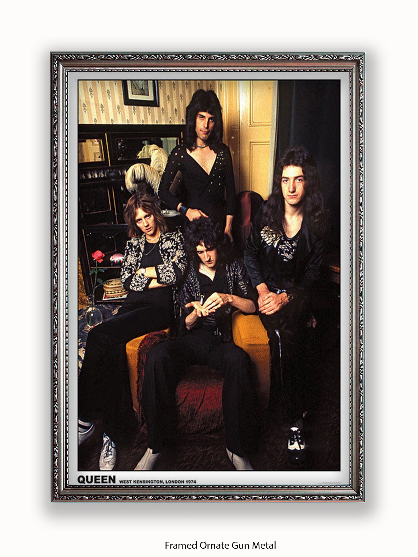 Queen - West Kensington - London 1974 Poster