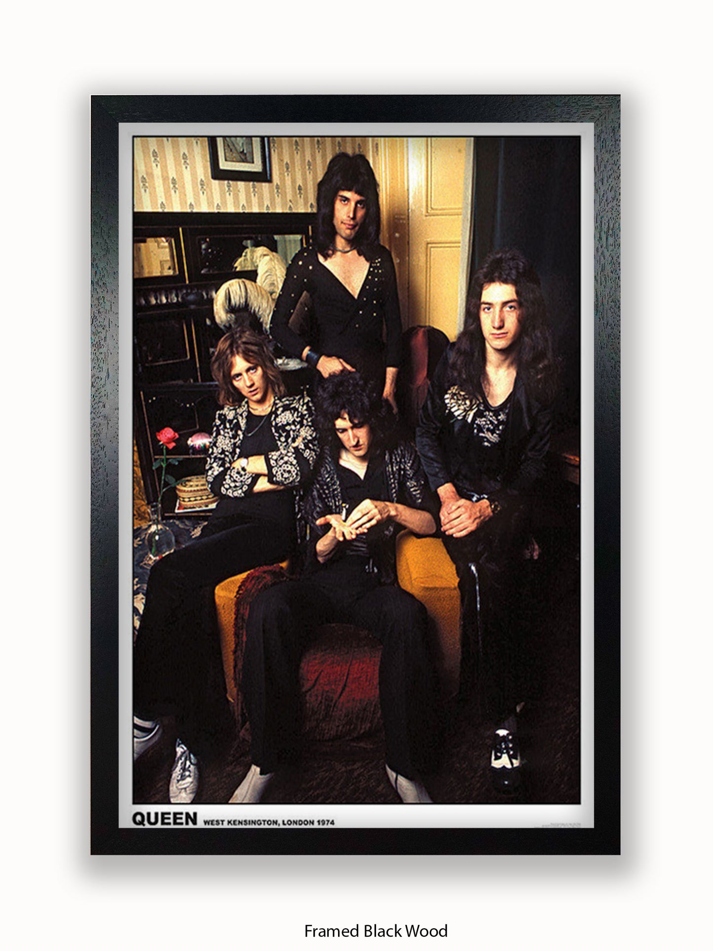 Queen - West Kensington - London 1974 Poster
