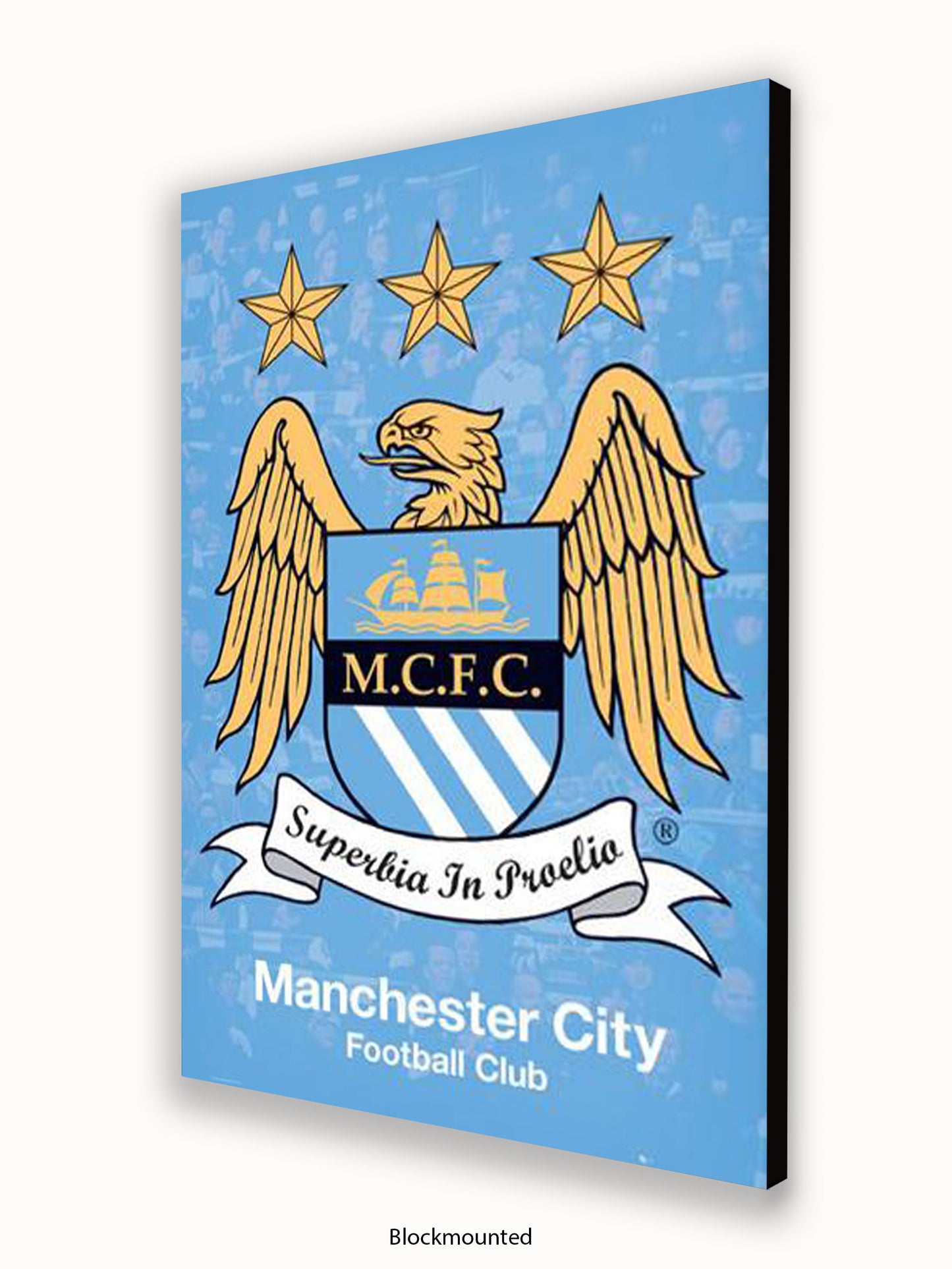 Manchester City Club Badge Poster