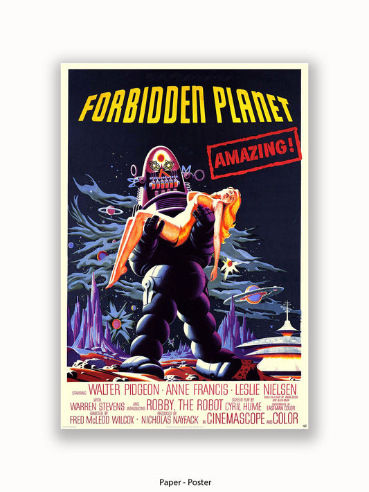 Forbidden Planet Promo Poster