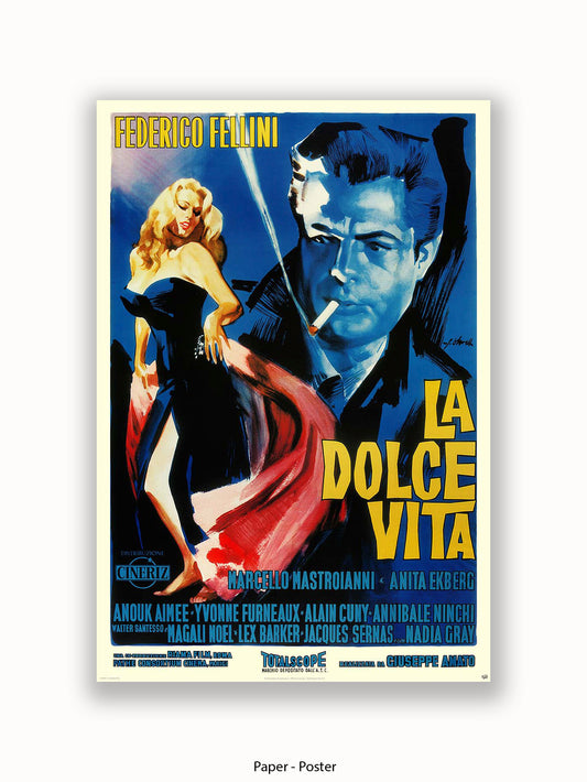 La Dolce Vita Colour Promo Poster
