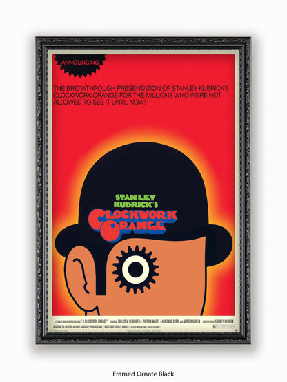 A Clockwork Orange – Red Art Poster