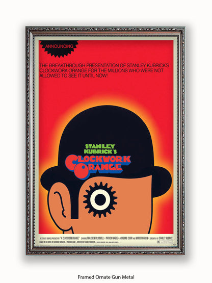 A Clockwork Orange – Red Art Poster