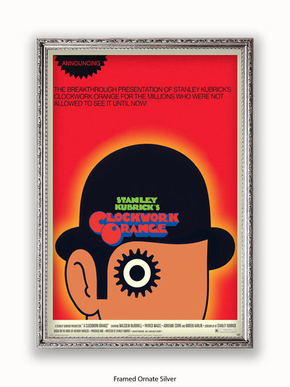 A Clockwork Orange – Red Art Poster
