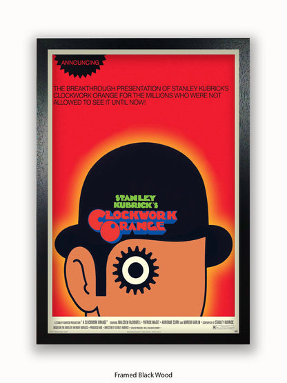 A Clockwork Orange – Red Art Poster