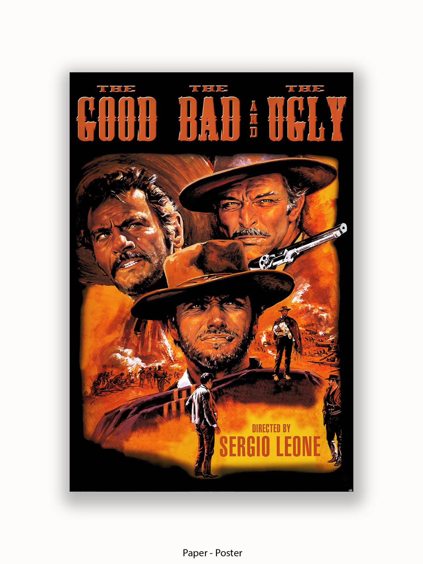 Good The Bad And The Ugly Promo Poster
