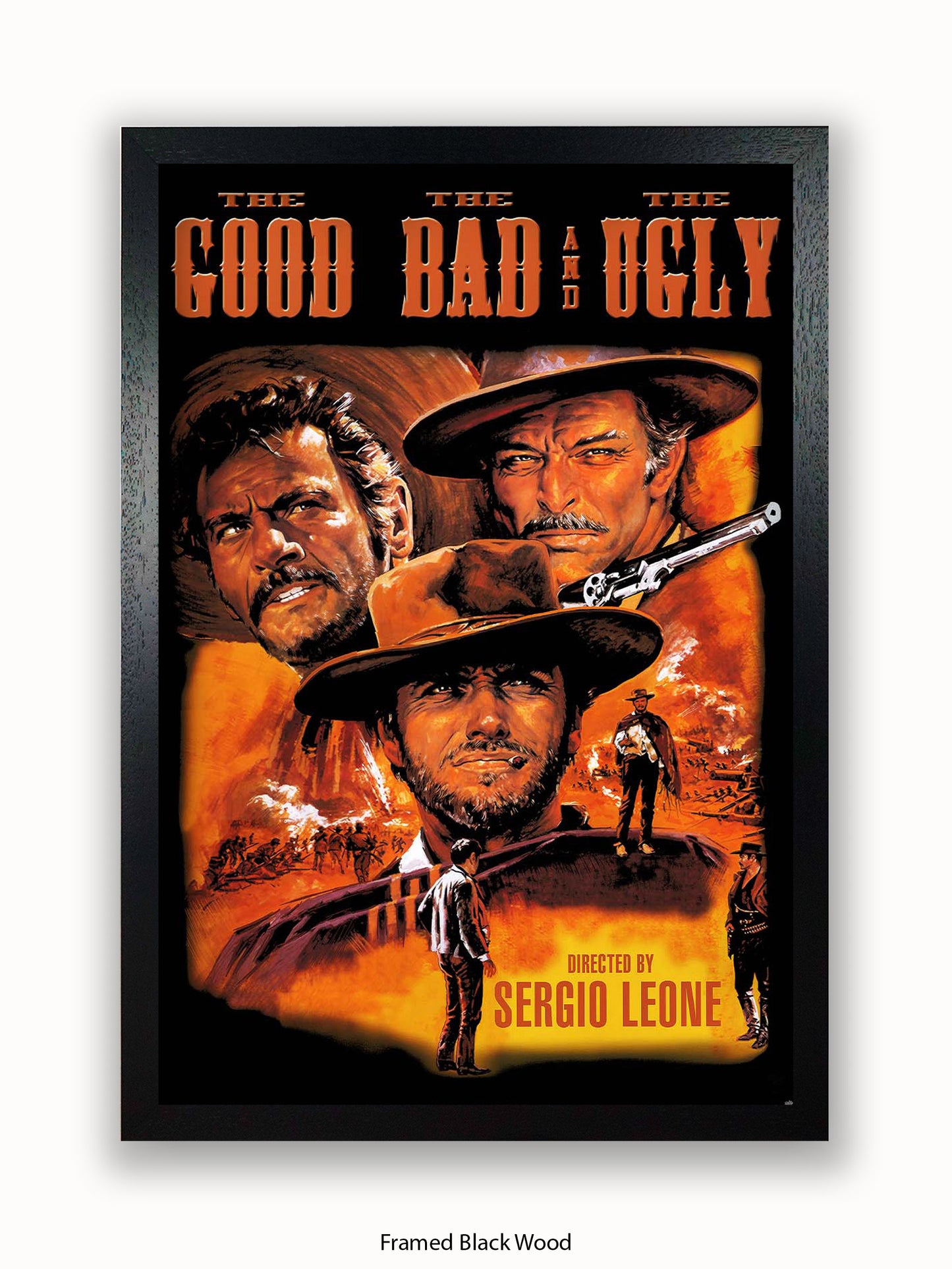 Good The Bad And The Ugly Promo Poster