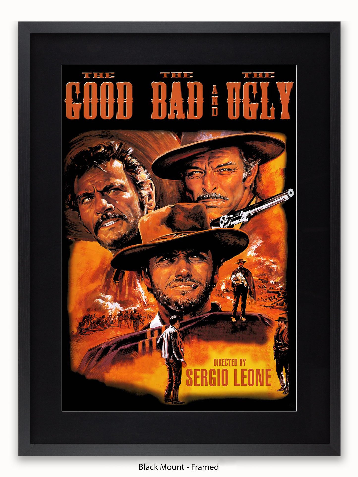 Good The Bad And The Ugly Promo Poster