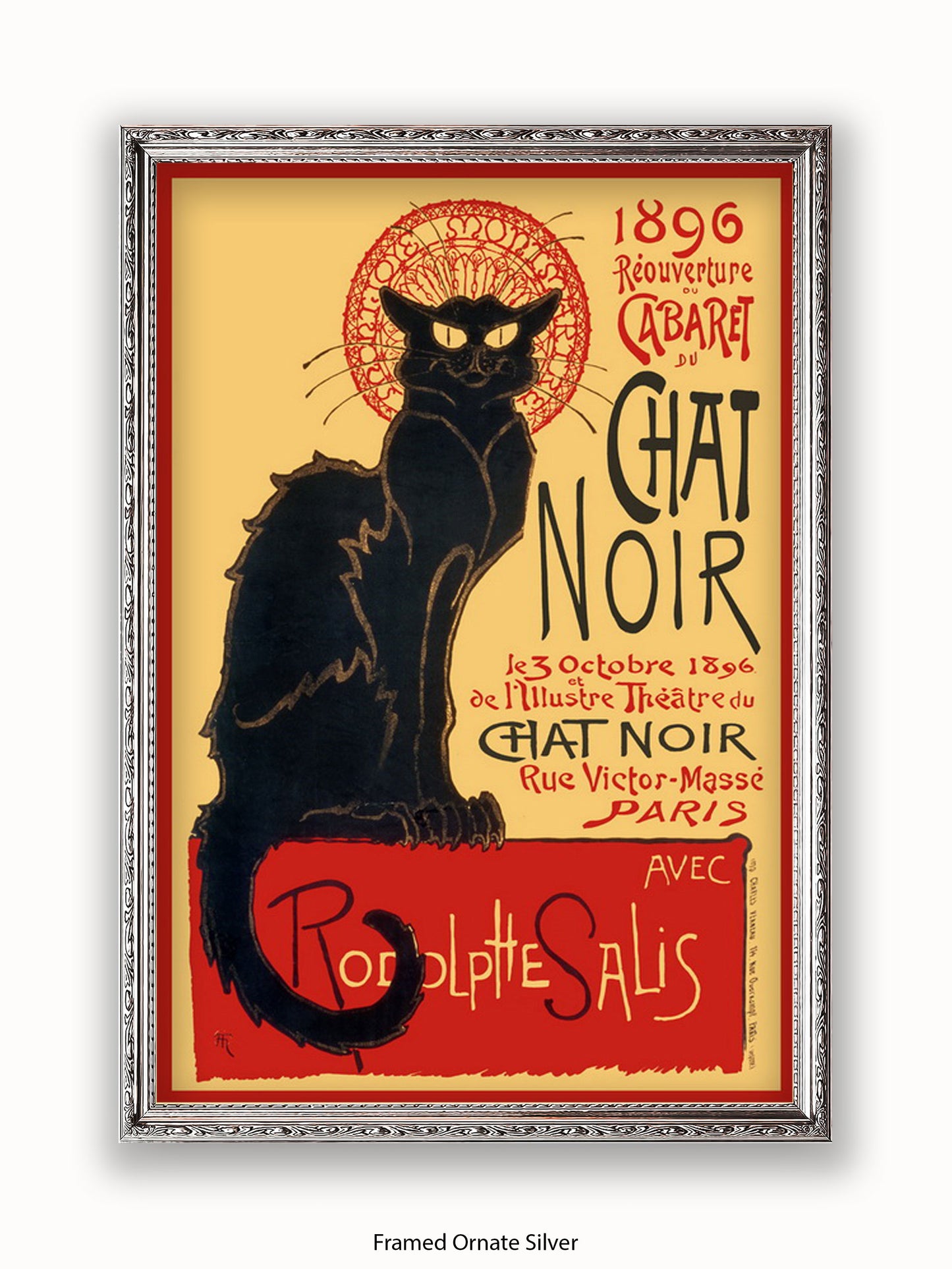Chat Noir 1896 Poster