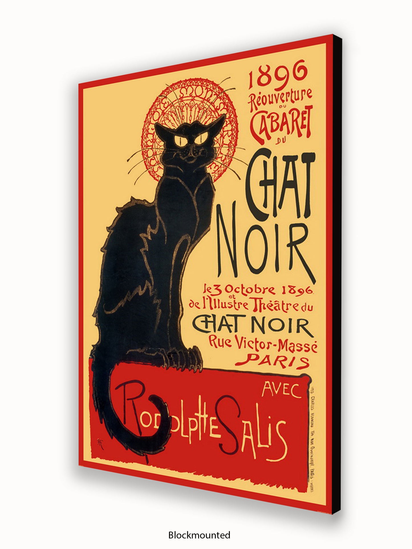 Chat Noir 1896 Poster