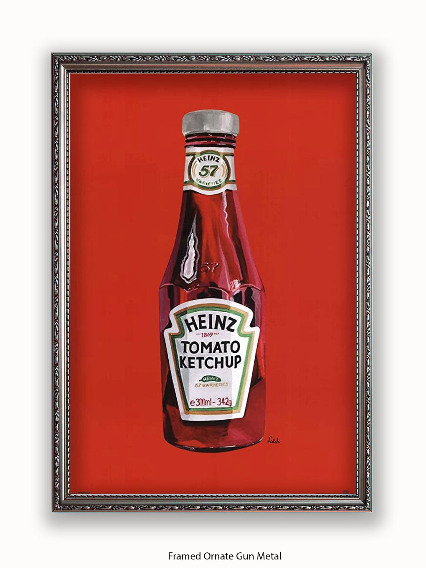 Heinz Orla Walsh Tomato Ketchup Poster