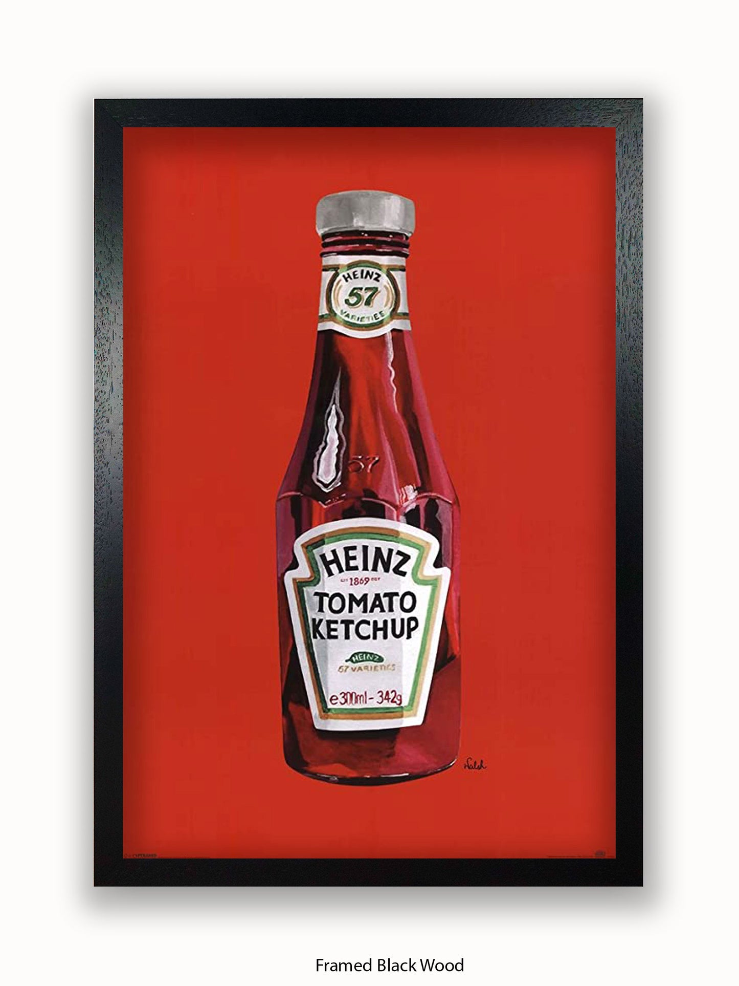 Heinz Orla Walsh Tomato Ketchup Poster