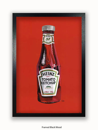 Heinz Orla Walsh Tomato Ketchup Poster