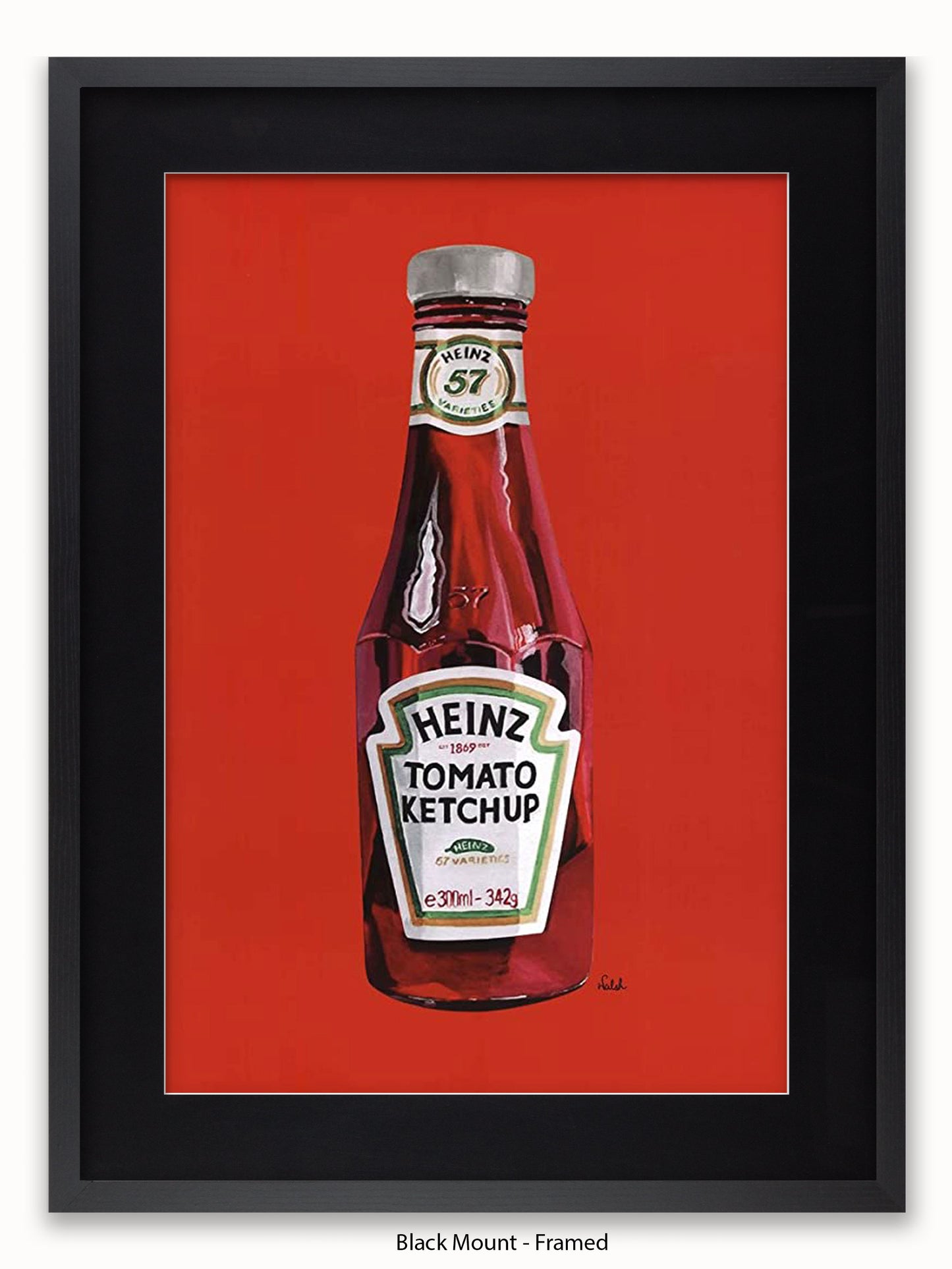 Heinz Orla Walsh Tomato Ketchup Poster