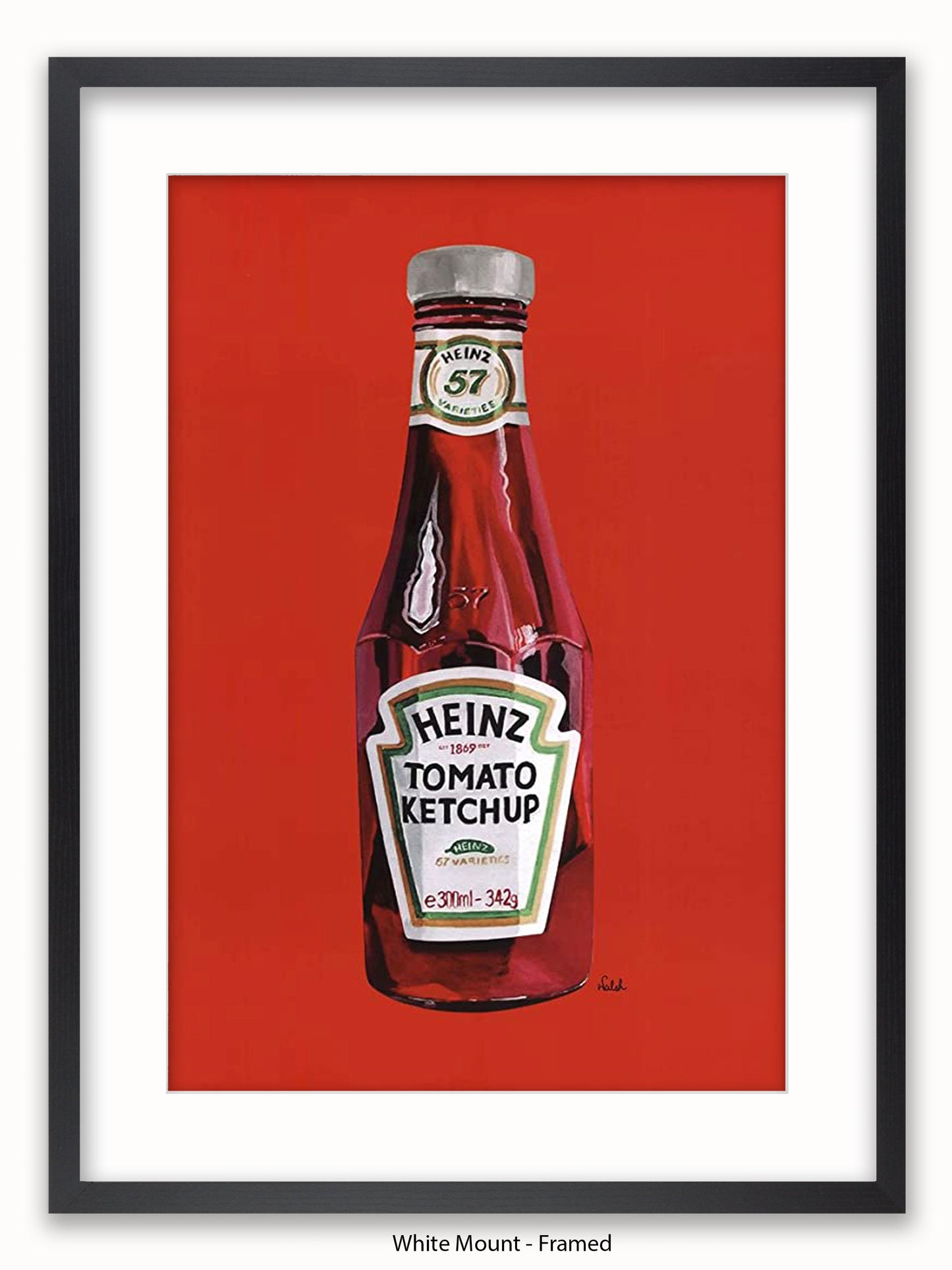 Heinz Orla Walsh Tomato Ketchup Poster