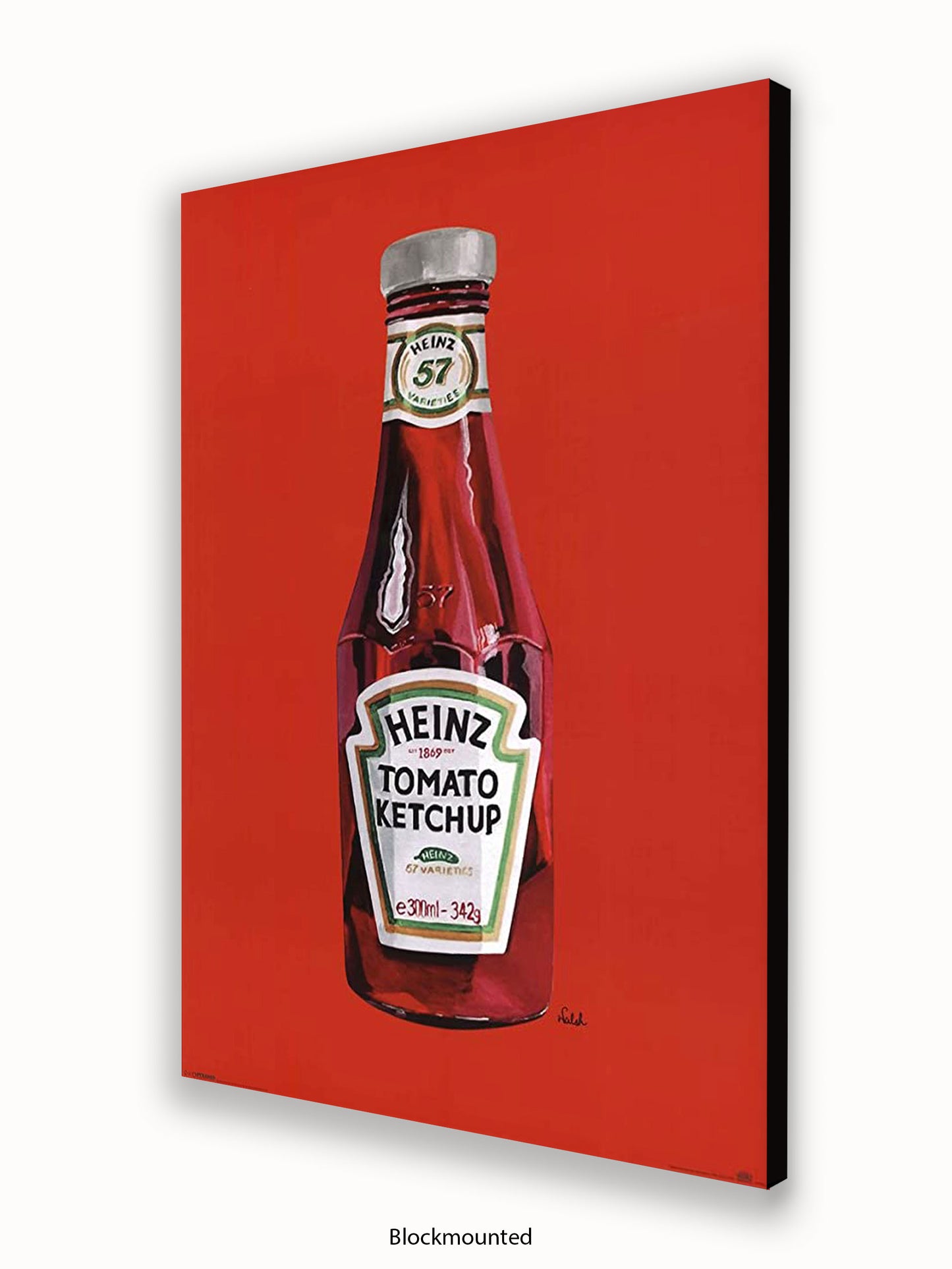 Heinz Orla Walsh Tomato Ketchup Poster