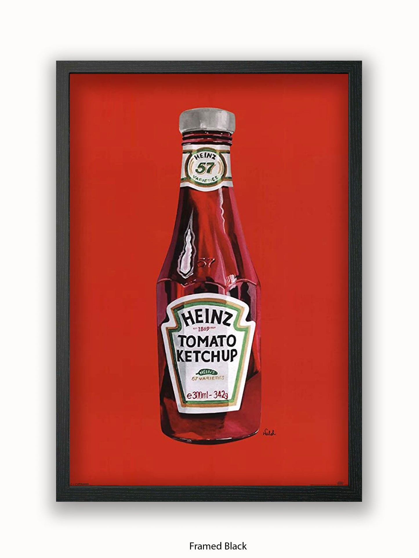 Heinz Orla Walsh Tomato Ketchup Poster