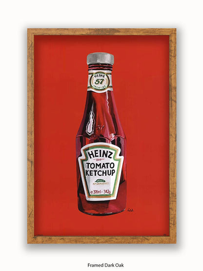 Heinz Orla Walsh Tomato Ketchup Poster