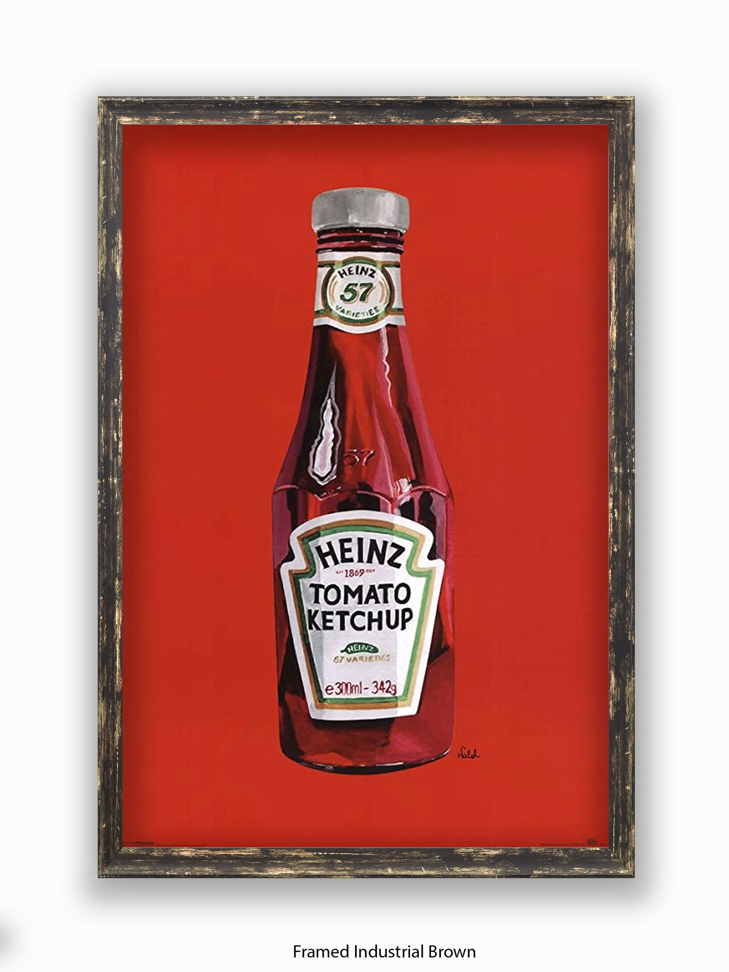 Heinz Orla Walsh Tomato Ketchup Poster