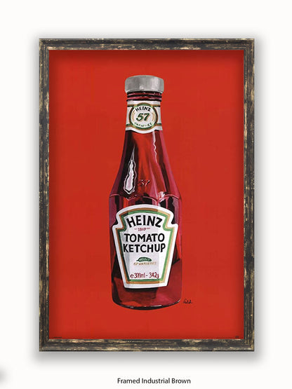Heinz Orla Walsh Tomato Ketchup Poster