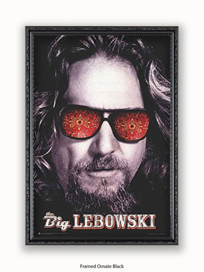 Big Lebowski Glasses Poster