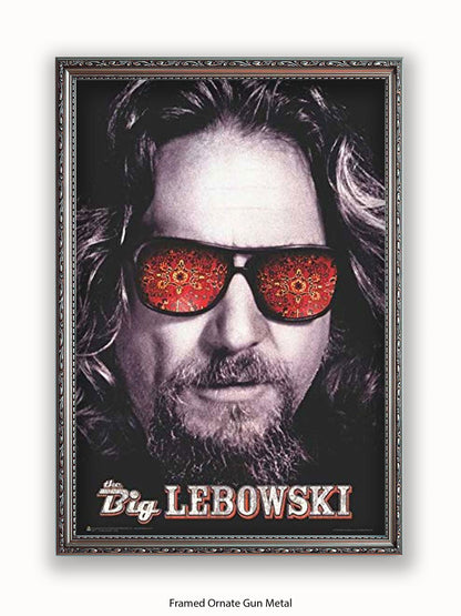 Big Lebowski Glasses Poster