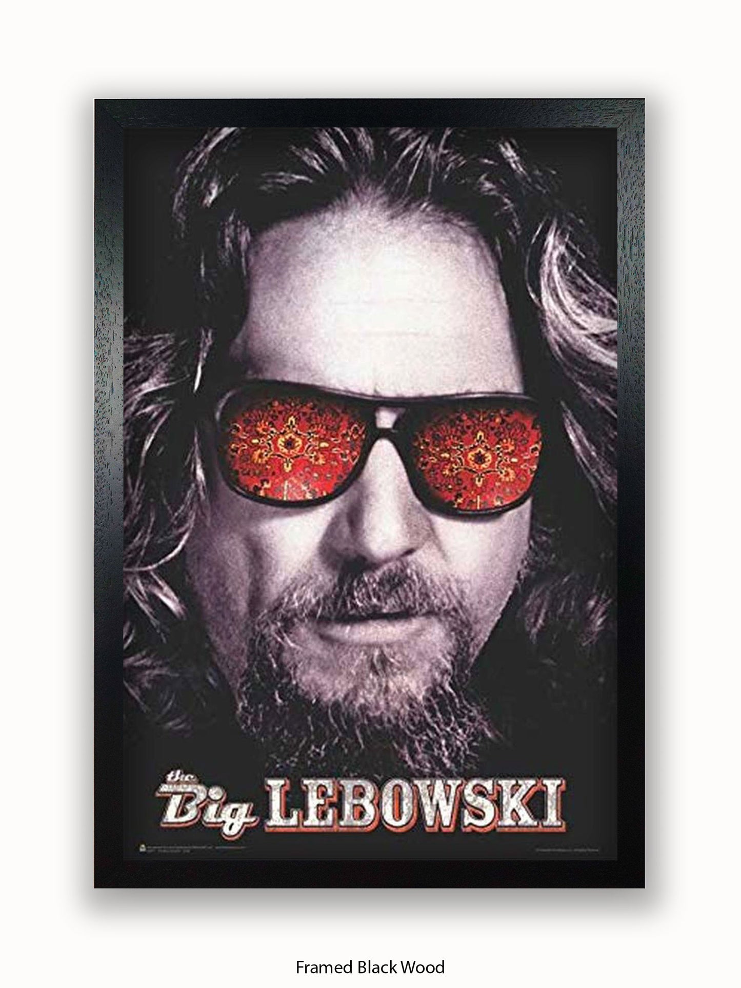 Big Lebowski Glasses Poster
