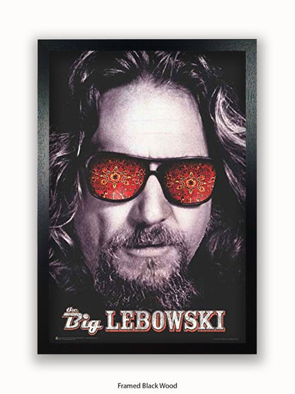 Big Lebowski Glasses Poster