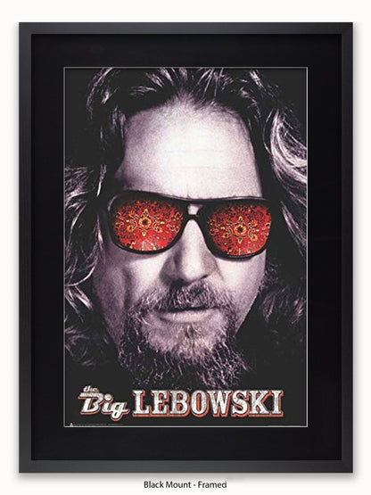 Big Lebowski Glasses Poster