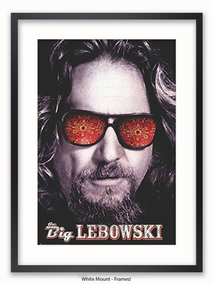 Big Lebowski Glasses Poster