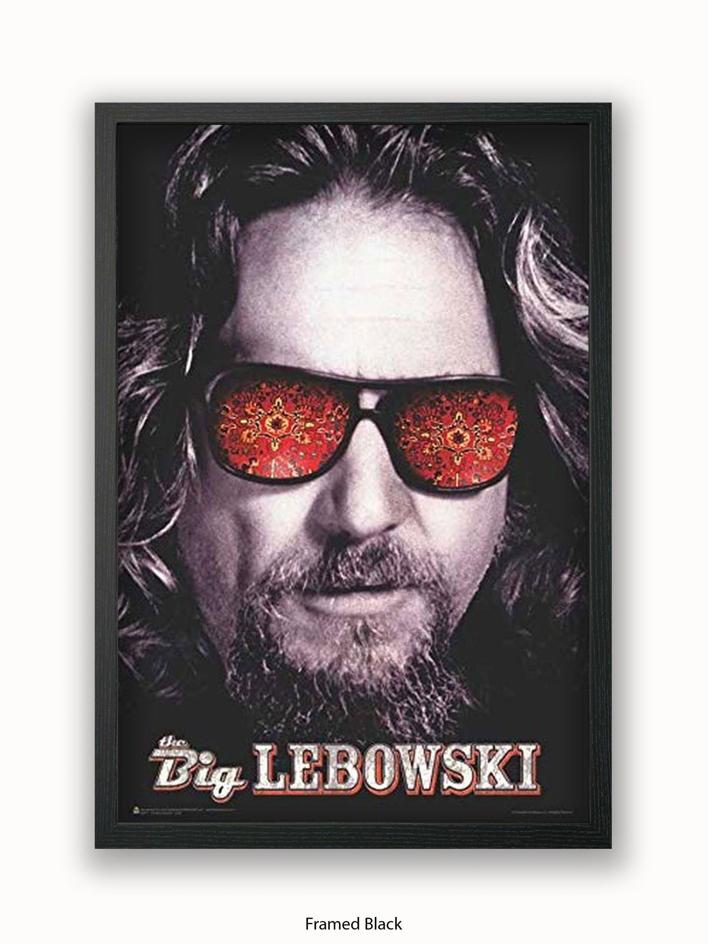 Big Lebowski Glasses Poster