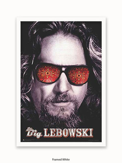 Big Lebowski Glasses Poster