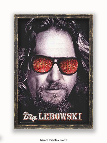 Big Lebowski Glasses Poster