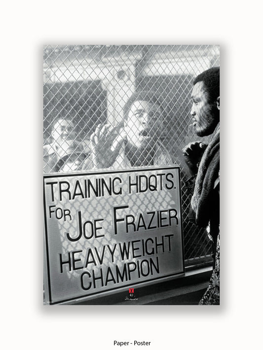 Muhammad Ali Vs Joe Frazier Window Poster