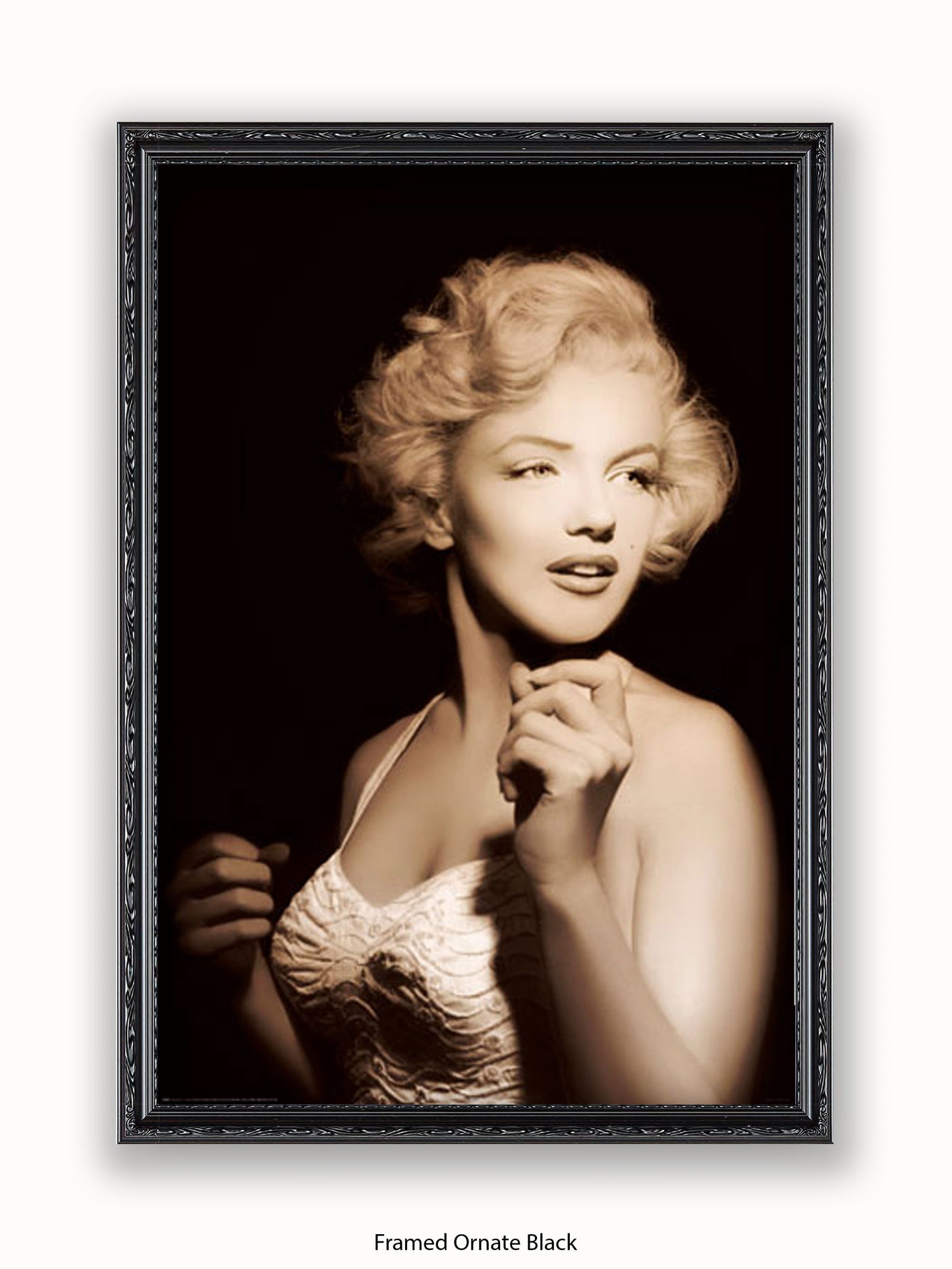 Marilyn Monroe Glow Spotlight Poster