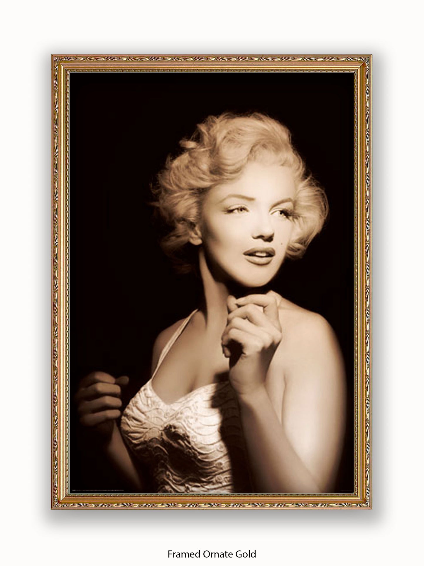 Marilyn Monroe Glow Spotlight Poster