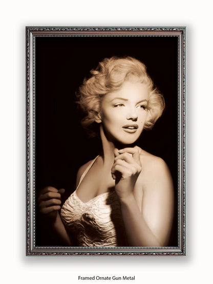 Marilyn Monroe Glow Spotlight Poster