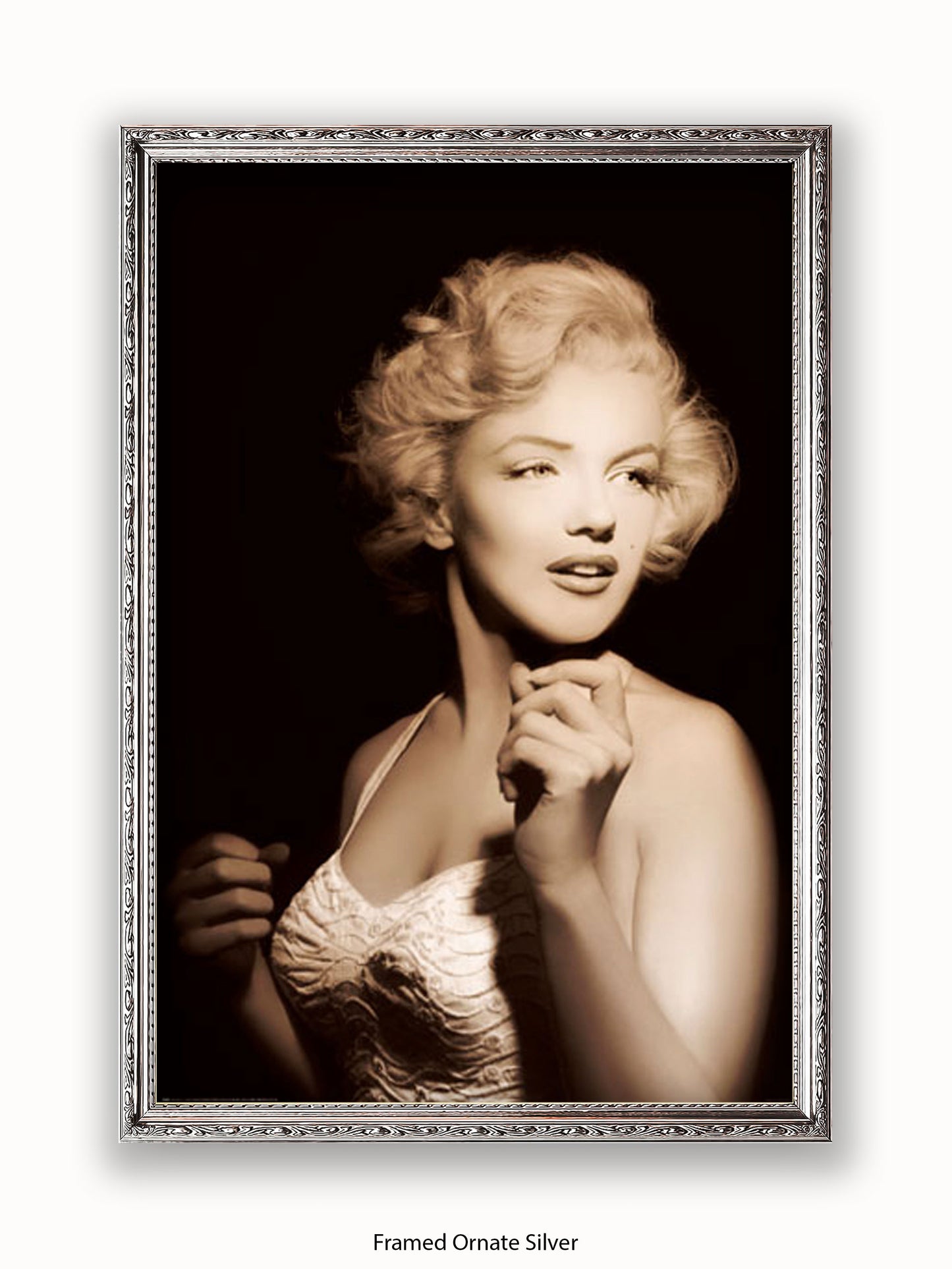 Marilyn Monroe Glow Spotlight Poster