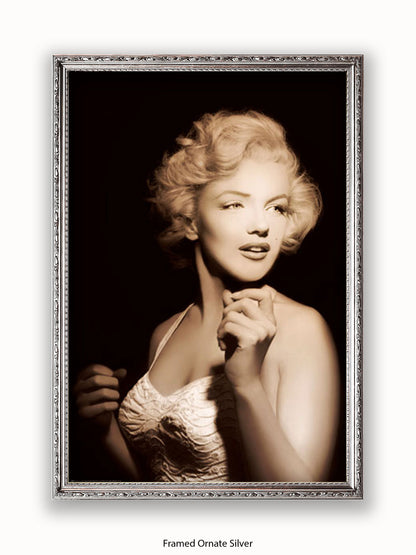 Marilyn Monroe Glow Spotlight Poster
