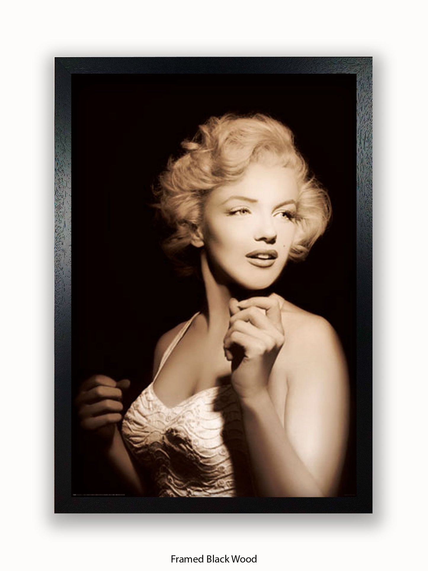 Marilyn Monroe Glow Spotlight Poster