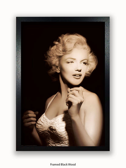 Marilyn Monroe Glow Spotlight Poster