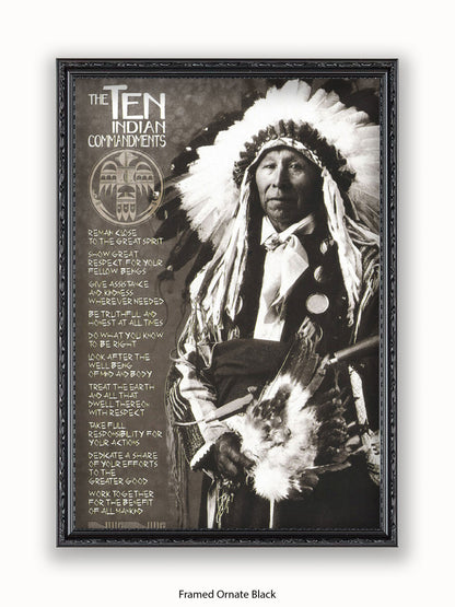 Indian Ten Commandments II Poster
