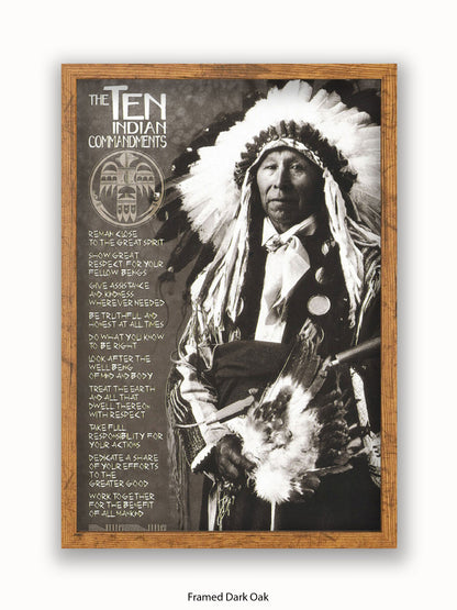 Indian Ten Commandments II Poster