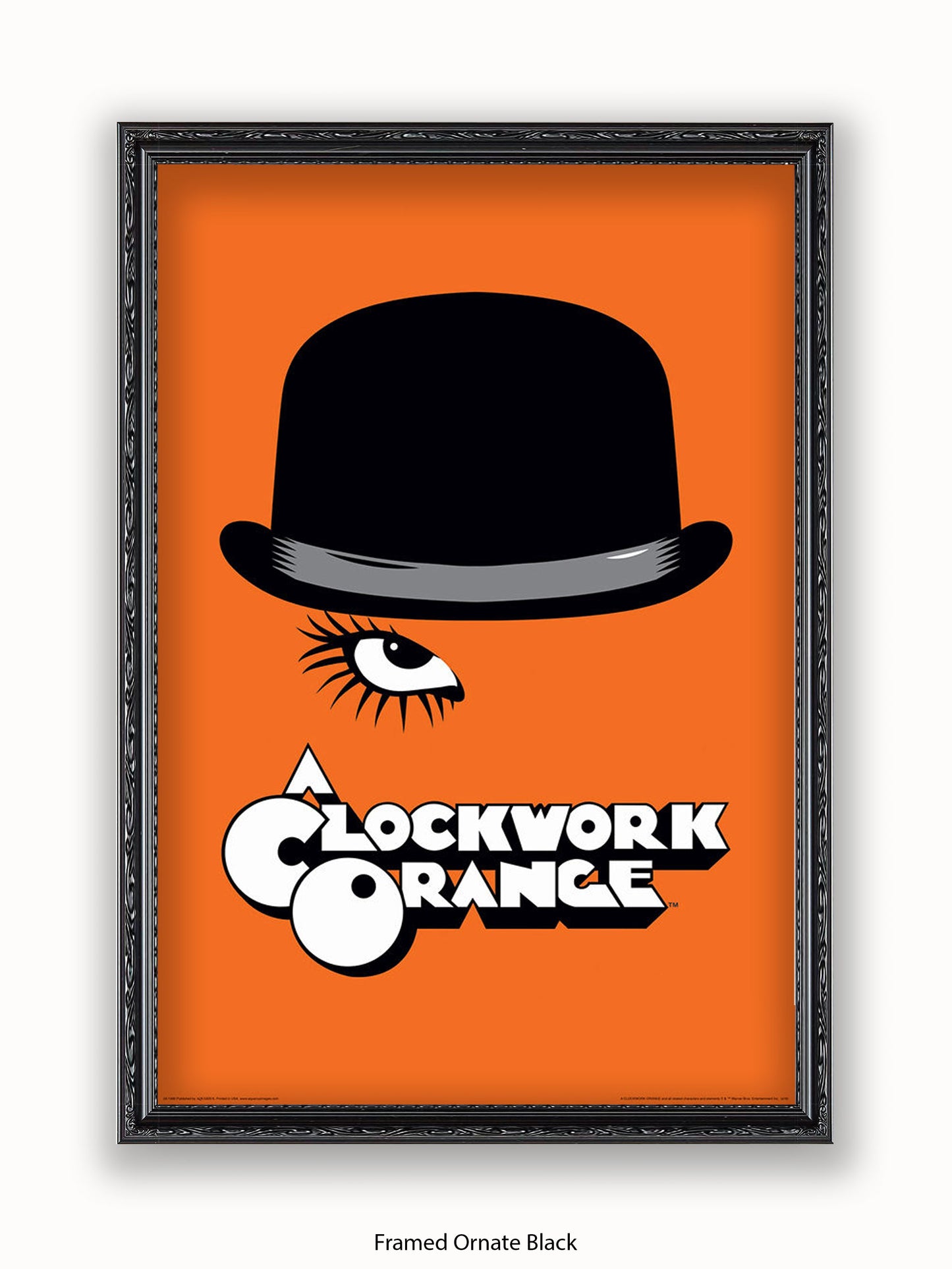 A Clockwork Orange Eye Hat Poster